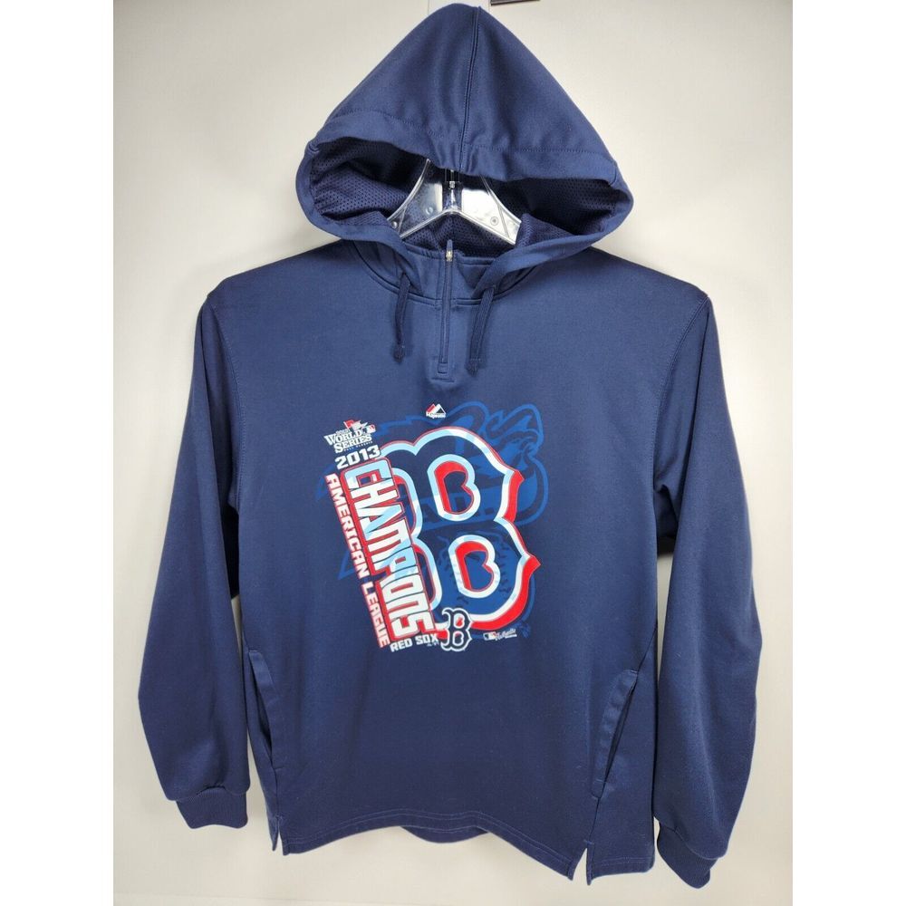 Majestic Boston Red Sox World Series 2013 Champion Sweatshirt Men's Size Large L